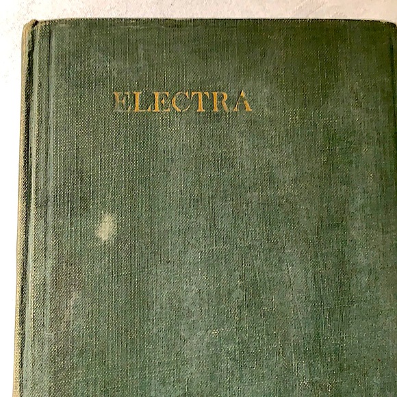 Book - Electra the play. Book dated early 1900. - Picture 1 of 4